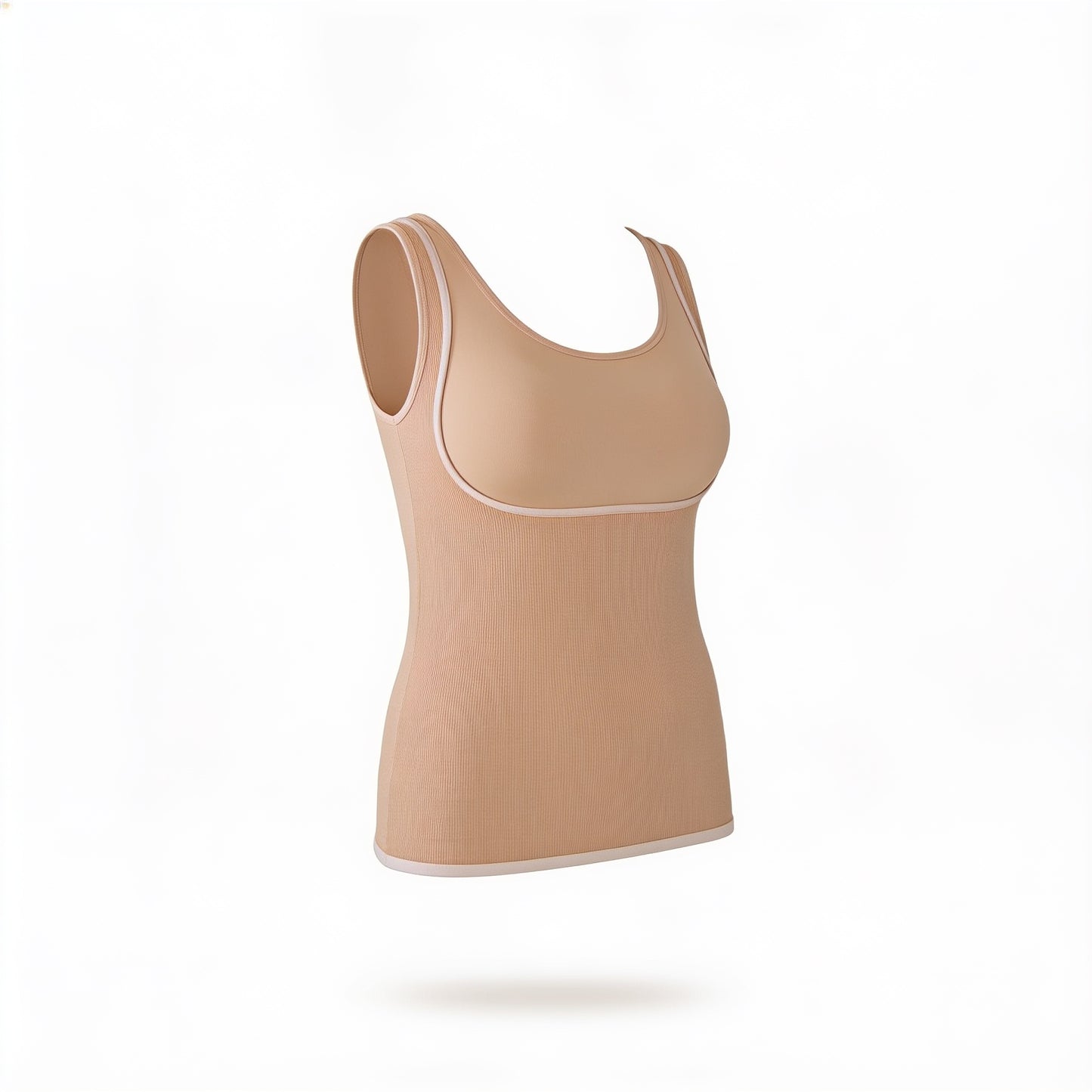 Everhold Everyday Support Tank in Sand, front view
