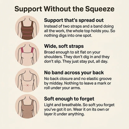 Maggie's Built-in Bra Comfort Tank